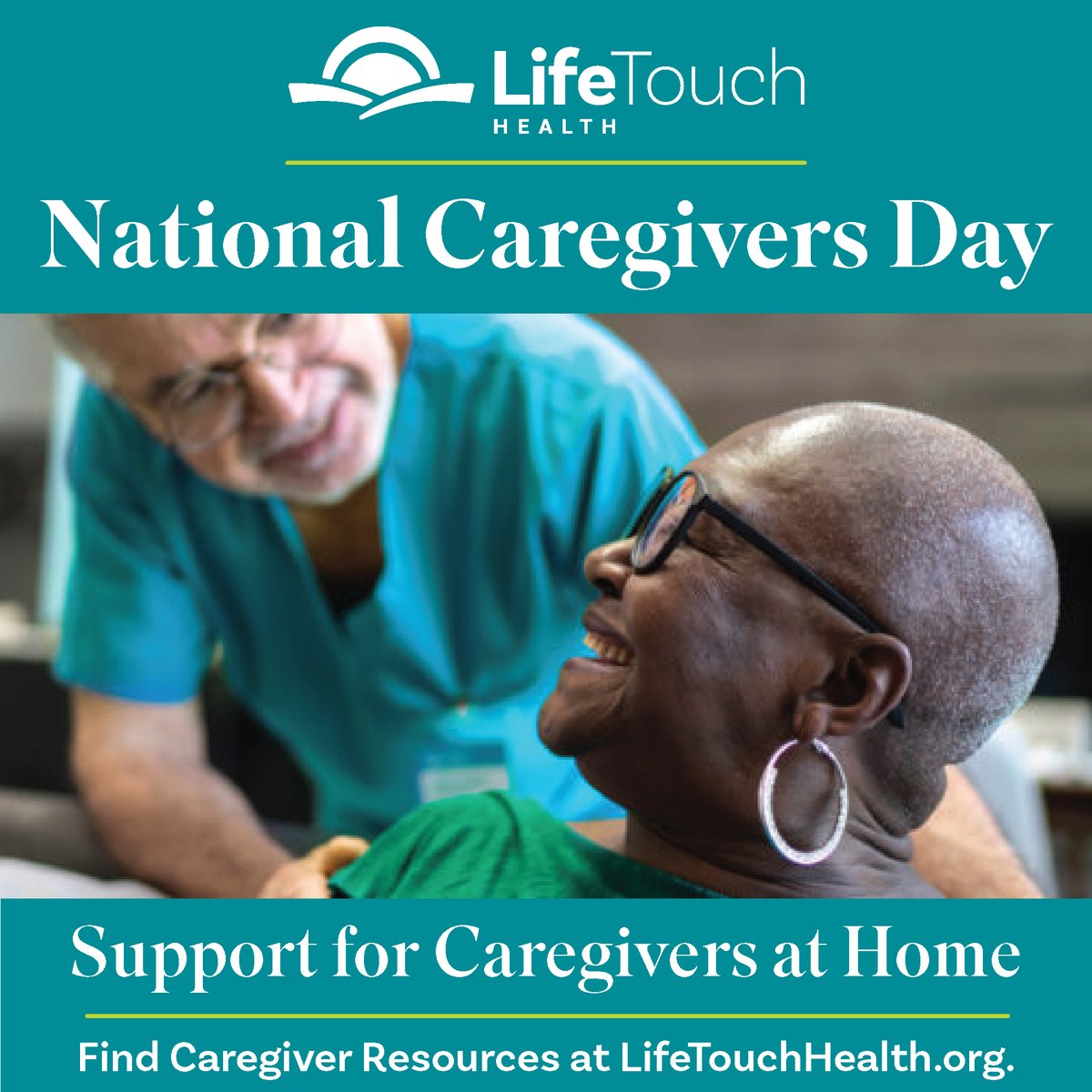 Today is #NationalCaregiversDay. If you’re caring for a seriously ill loved one at home, please visit the Caregiver Resources page on our #LifeTouchHealth website for helpful tips and to learn more about our trusted support for family #caregivers:  lifetouchhealth.org/caregiver-reso….