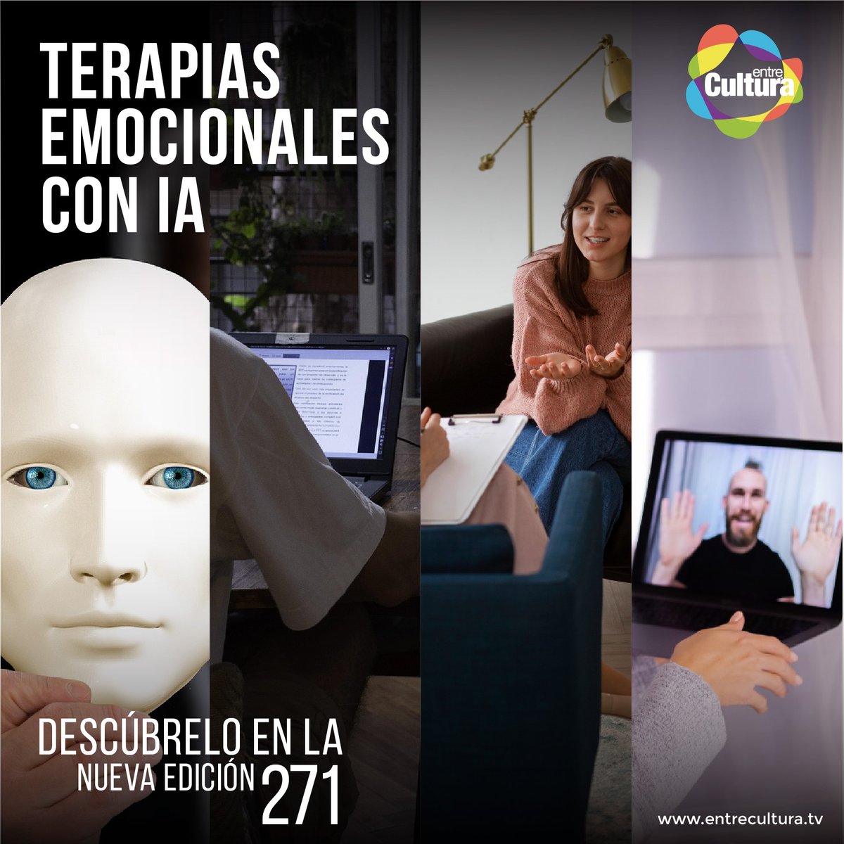 entreculturatv's tweet photo. La inteligencia artificial puede orientar, pero no reemplazar el contacto humano en temas emocionales. Una conversación profunda sobre límites, riesgos y oportunidades.

👉 Lee la entrevista completa.
🔗 https://t.co/HxfHd7lTBA | https://t.co/4Lr7Fua5rW https://t.co/Wn5eh6N99n