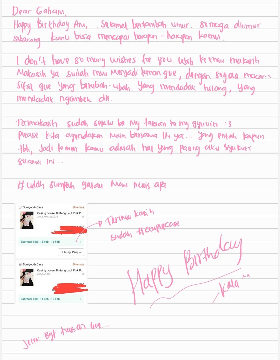 So sweet banget dah temen gw (terharu banyak) 🥺
