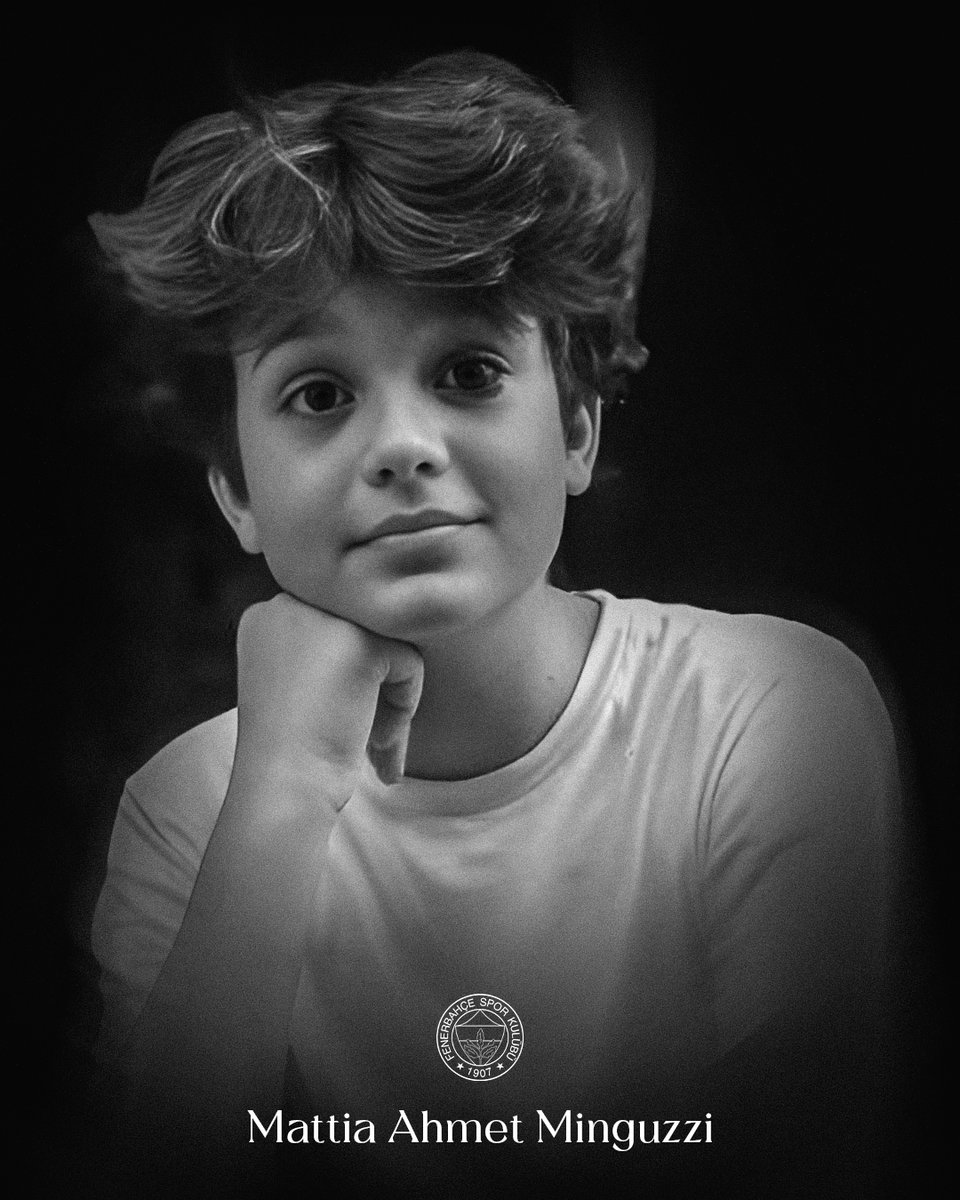 Fenerbahce's tweet image. Genç yaşında uğradığı hain saldırı sonucu hayatını kaybeden Mattia Ahmet Minguzzi’yi sevgi ve rahmetle anıyoruz. 

Seni hiçbir zaman unutmayacağız.