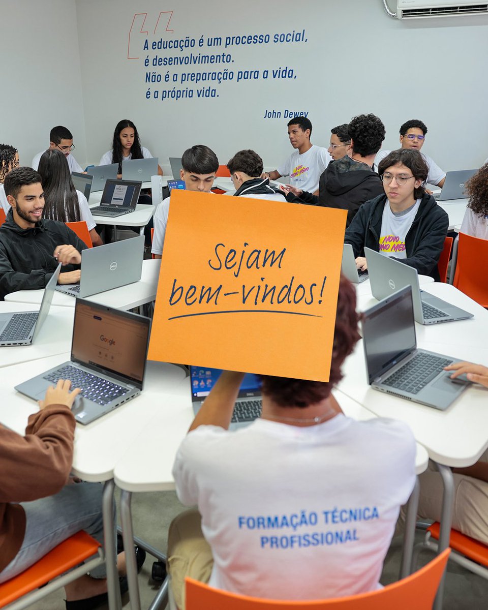 ✨ O Senac-DF dá as boas-vindas a mais um período letivo! 📚

Que este semestre seja marcado por muito aprendizado, crescimento e novas oportunidades para todos. 💙
