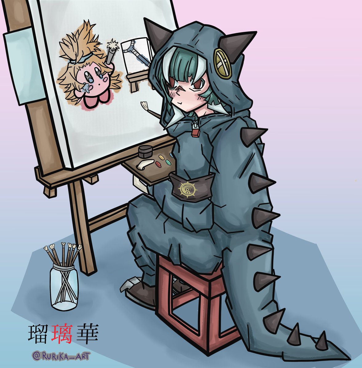 Guita painting
#GachiArt #GACHIAKUTA #guita #ガチアクタ