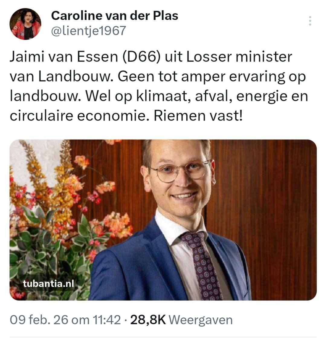 Kortom, op alle punten een grote verbetering tov rampenplan Wiersma.
Dat bedoelt u toch, mevrouw #vanderPlas?
#BBB