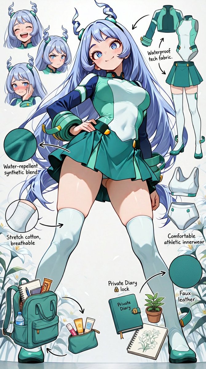 波動ねじれちゃん➰試作＊

 #AIart  #波動ねじれ 
 #NejireHadou