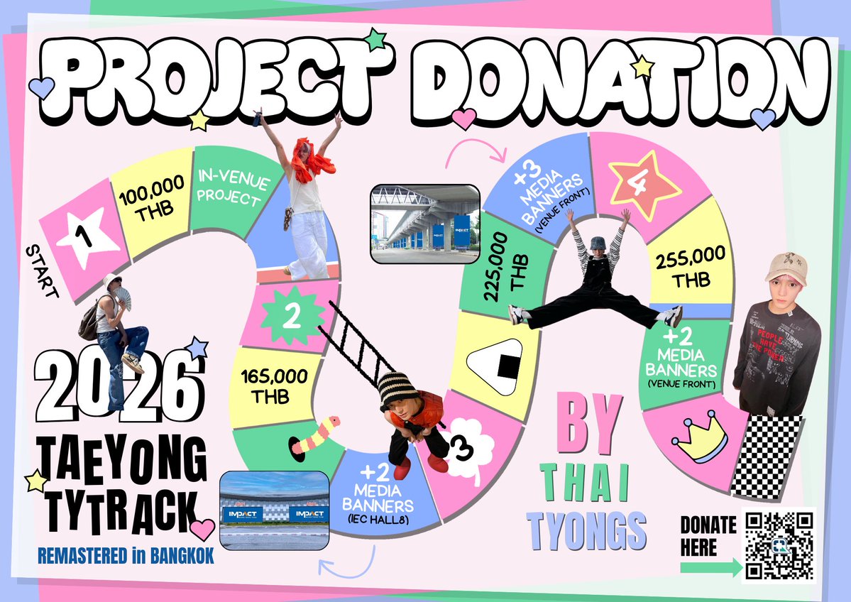 𝐓𝐘 𝐓𝐑𝐀𝐂𝐊 <𝐑𝐞𝐦𝐚𝐬𝐭𝐞𝐫𝐞𝐝> 𝐢𝐧 𝐁𝐚𝐧𝐠𝐤𝐨𝐤 𝐏𝐫𝐨𝐣𝐞𝐜𝐭 𝐃𝐨𝐧𝐚𝐭𝐢𝐨𝐧 𝐒𝐮𝐩𝐩𝐨𝐫𝐭

🗓️วันนี้ ~ 8 มีนาคม 21:00 น.

รายละเอียด: forms.gle/wSrV6tGkSyWZPz…
ยอดโดเนท: bit.ly/4qpY0QY

#TYTRACKinTYLand #TY_TRACK_REMASTEREDinBKK