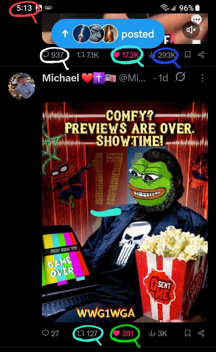 DeanDavis33's tweet image. 🐸1️⃣7️⃣ #Seventeen 
#WhatAreTheOdds 🪽
5️⃣1️⃣3️⃣ #FiveOneThree 
2️⃣9️⃣3️⃣ #TwoNineThree 
1️⃣2️⃣7️⃣ #OneTwoSeven 🪞
3️⃣9️⃣1️⃣ #ThreeNineOne 
9️⃣3️⃣7️⃣ #NineThreeSeven