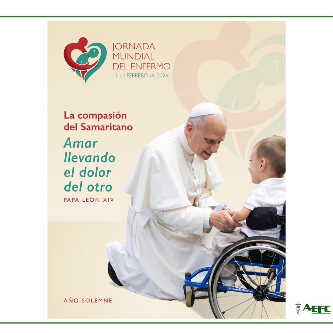 ContactoAEFC's tweet photo. Que la #jornadamundialdelenfermo de este miércoles sirva para recordarnos que nuestra labor cotidiana de dispensar, orientar y acompañar al paciente es también un ministerio de misericordia, donde la competencia profesional se une al testimonio cristiano de servicio a la vida. https://t.co/rJEetUDKL7