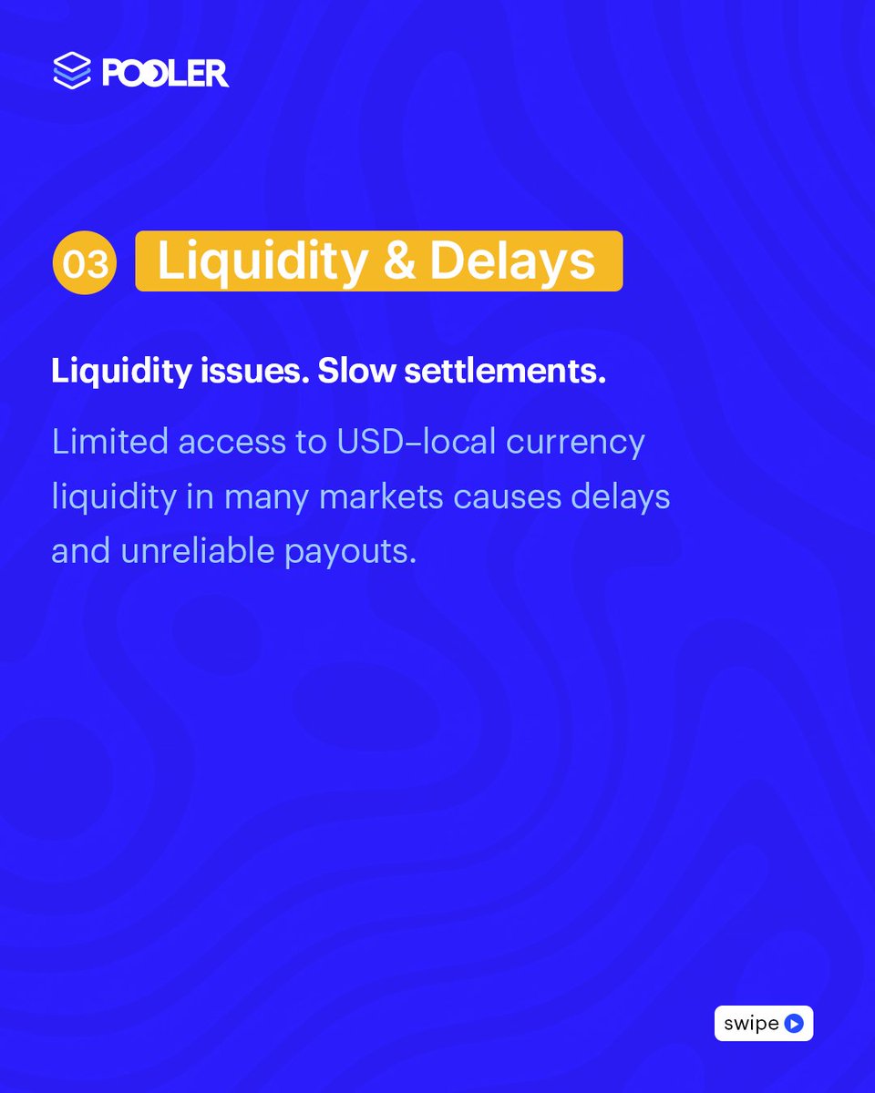 Poolerapp_'s tweet photo. Fragmented systems, slow settlements, high costs.
Payouts across Africa shouldn’t be this hard.

#Pooler #UsePooler #Africa #EmergingMarkets https://t.co/yyL2dWS96h
