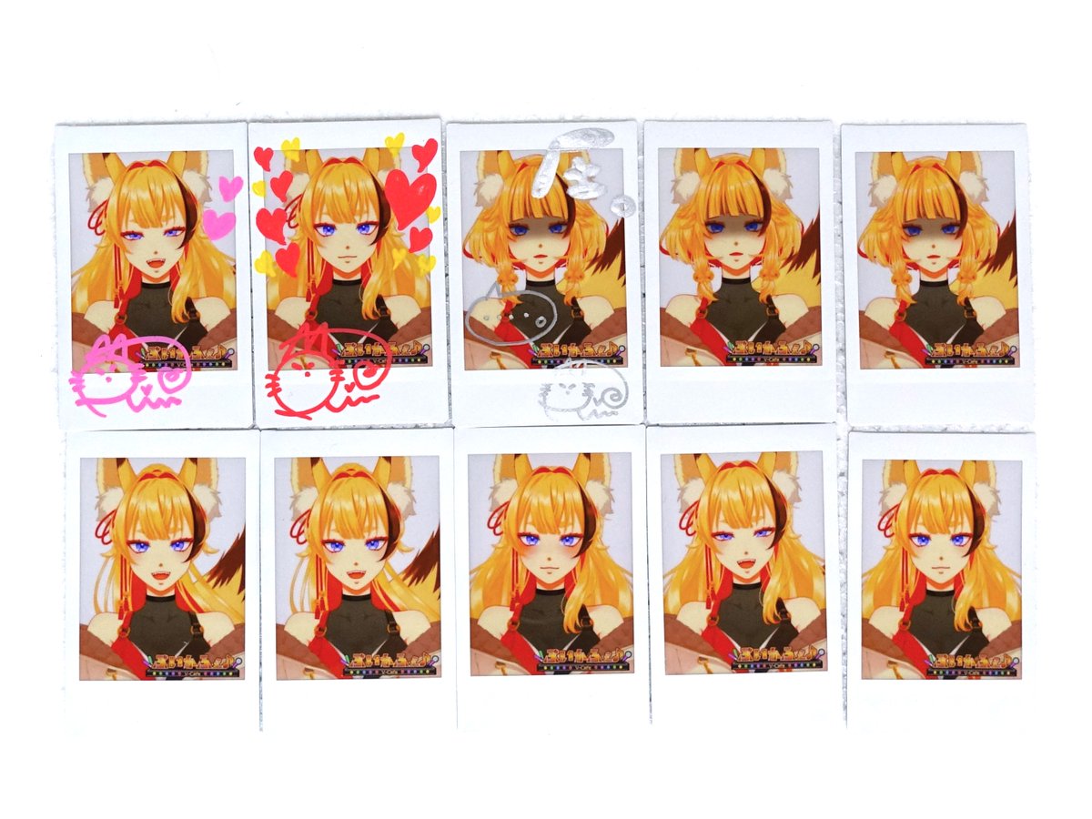 チェキ忘れてた サイン入り3枚嬉しい！！！