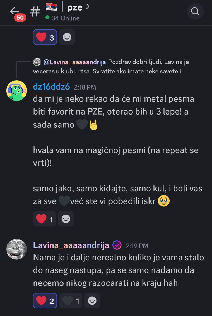 Ali momci iz Lavine što nemaju problem sa tim da pitaju da im fanovi predlože neke ideje za nastup. Jako je lepo što su otvoreni da poslušaju mišljenja i ideje fanova, verujem da će pokidati #pze26