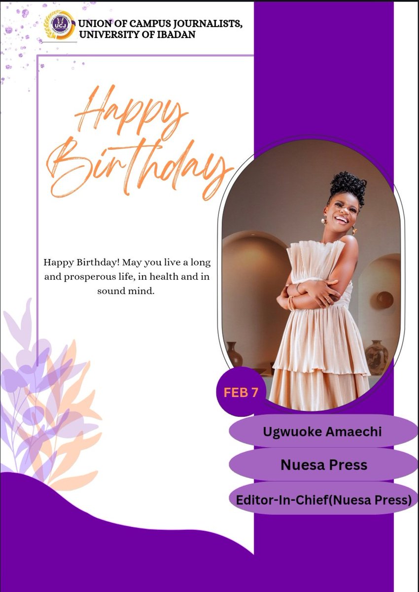 UNION OF CAMPUS JOURNALISTS, UNIBADAN tweet media