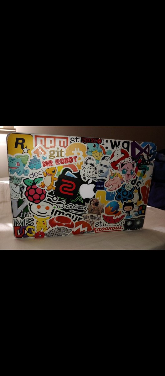 ayokqnmiadejola's tweet image. Do you prefer your laptop sticker-bombed or clean and minimalist?  

No wrong answers 😂 I'm just curious 🤔

#MacBook #StickerBomb #TechLife #ProgrammerSetup