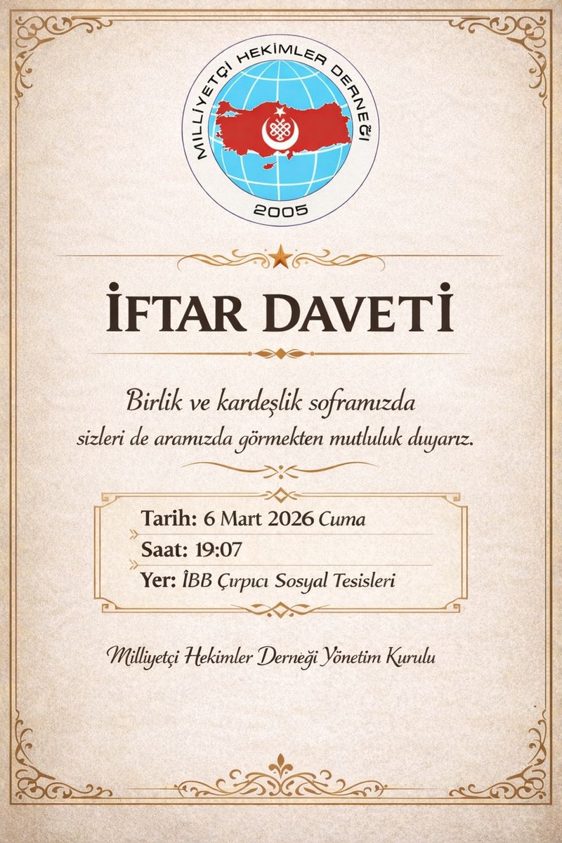 Milliyetçi Hekimler Derneği tweet media