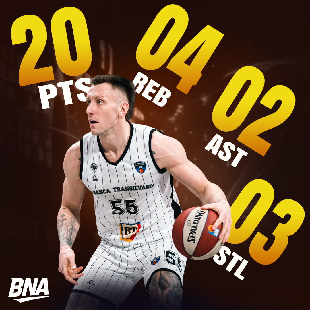 AusBballnews's tweet image. 🇦🇺 Mitch Creek led the charge in the Adriatic League! 💪

The Aussie forward poured in a game-high 20 points, steering Cluj to a strong 93–87 win over Borac. Big moments, big impact when it mattered. 🏀

#basketballnews #aussiebasketball #mitchcreek #adriaticleague