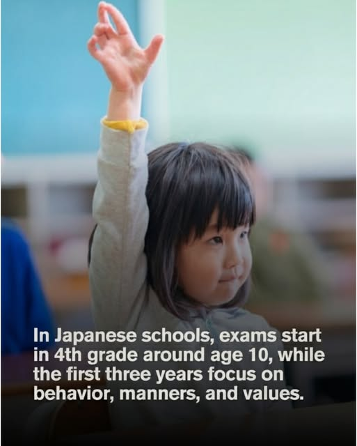 Rainmaker1973's tweet image. Did you know?

In some Japan's schools, education isn’t just about knowledge — it’s about character. For the first three years of school, children in these specific institutes don’t take academic exams at all. 

Instead, the focus is on respect, empathy, and moral values.