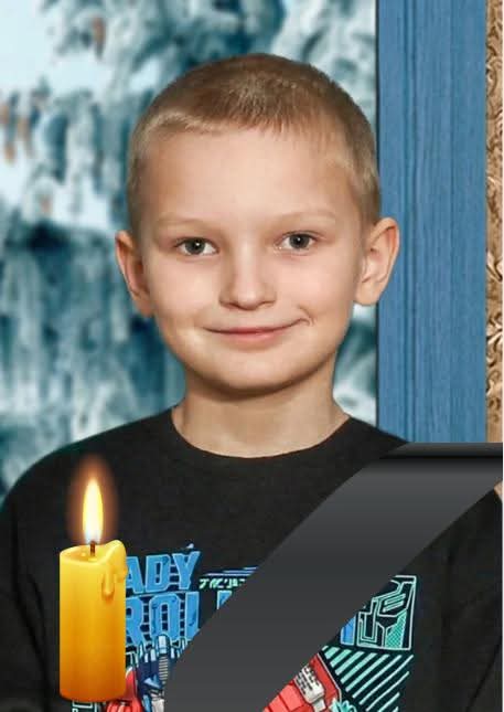 This is Mykhailo Spitsin, he was only 10. Last night, russia mercilessly killed him and his mother, Svitlana, by bombing their home in Bohodukhiv, Kharkiv region 🕯