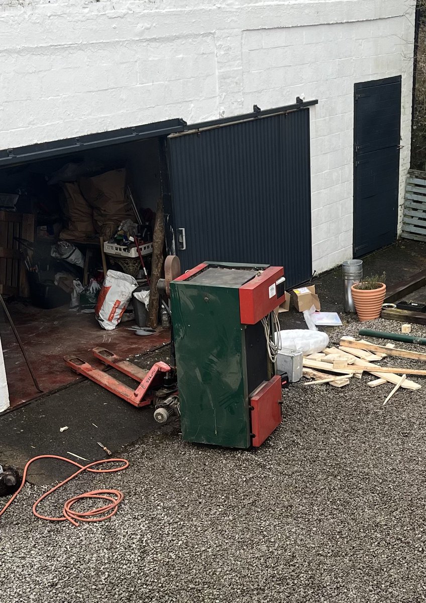 ‘Kevin’ looking slightly forlorn on his way out.