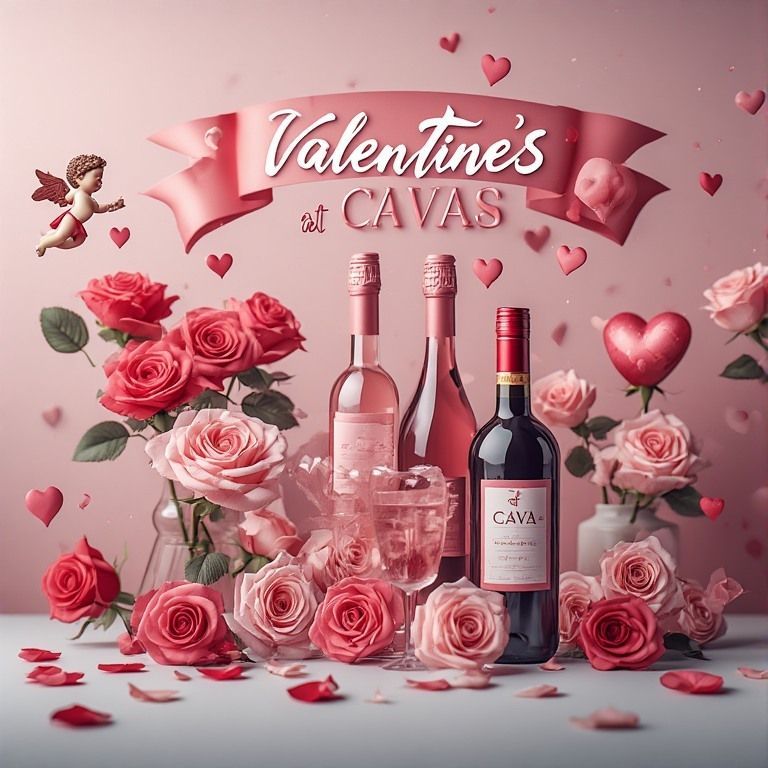 Unforgettable Valentines Weekend at CAVAS.  Reservations at cavasmke.com/valentines