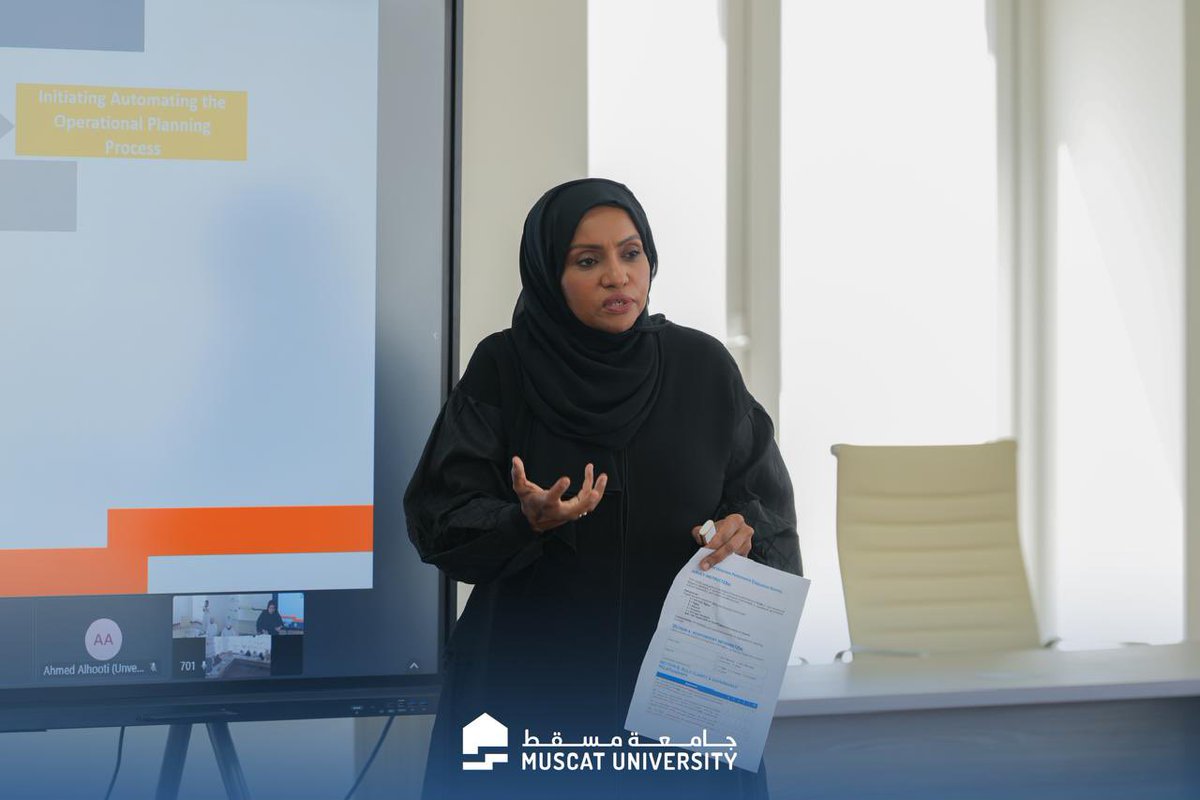 Muscat University جامعة مسقط tweet media