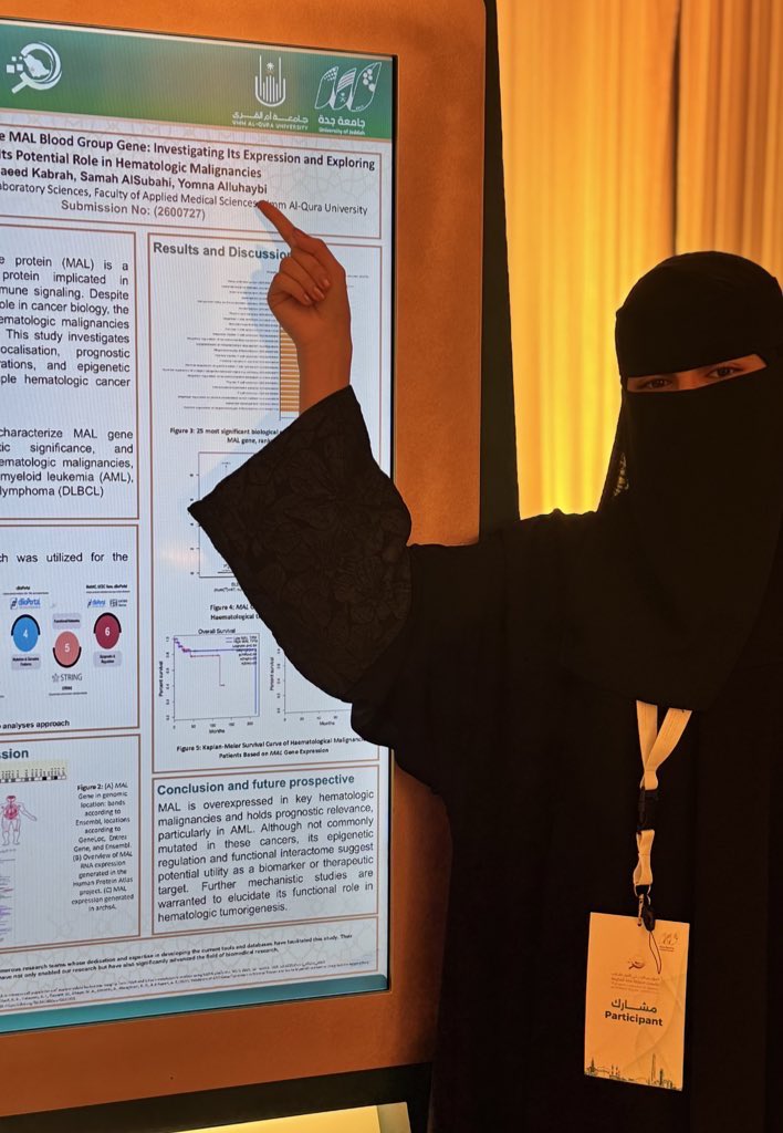 noniii2919's tweet photo. سُعدت بمشاركتي في المؤتمر البحثي الأول لطلاب جامعات منطقة مكة المكرمة ⭐️
لتقديم بوستر علمي تحت إشراف دكتور سعيد كبره وأشكره لإتاحة هذه الفرصة، كانت تجربة علمية ثرية جمعت بين الاستفادة وتبادل المعرفة 🤍 https://t.co/hcNdUKuw7T
