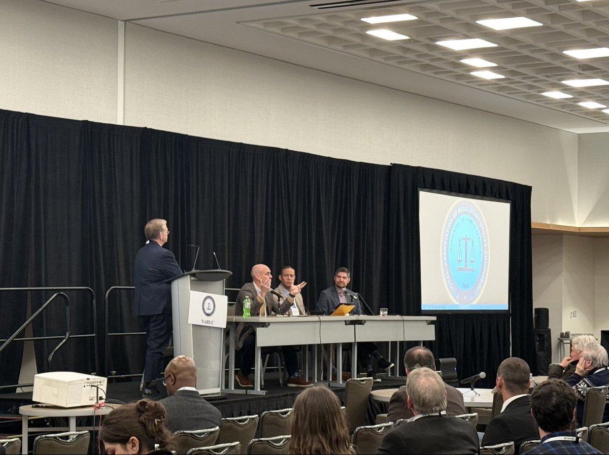 NJEPC members Constellation Energy Group and PSEG represented at NARUC, participating in the Corporate Citizenship as a Policy Imperative panel and the Subcommittee on Nuclear Energy panels.

Always great to see member organizations engaged and contributing to the conversation.