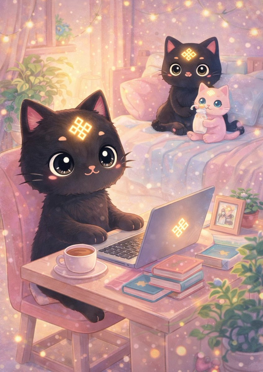 Even your daily grind can become a ritual when the intention is right This little team is working on the screen it's a reminder that there's power in every click every breath Adding a <a href="/ritualnet/">Ritual</a> if you’re real workar drop a gritual <a href="/Jez_Cryptoz/">Jez ritual/acc (❖,❖)</a> <a href="/dunken9718/">dunken(ritual/acc) (❖,❖)</a> <a href="/0xMadScientist/">Stefan | Mad Scientist (❖,❖)</a>