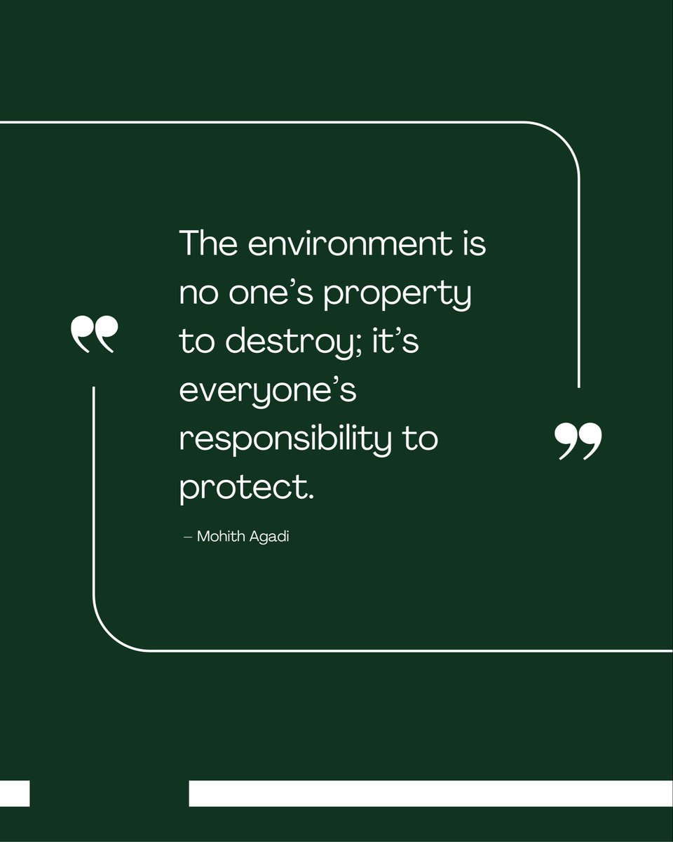 TheProtectorRw's tweet image. The environment isn’t owned — it’s entrusted to us. Protection is a shared duty, not a choice. 🌱

#ProtectOurPlanet