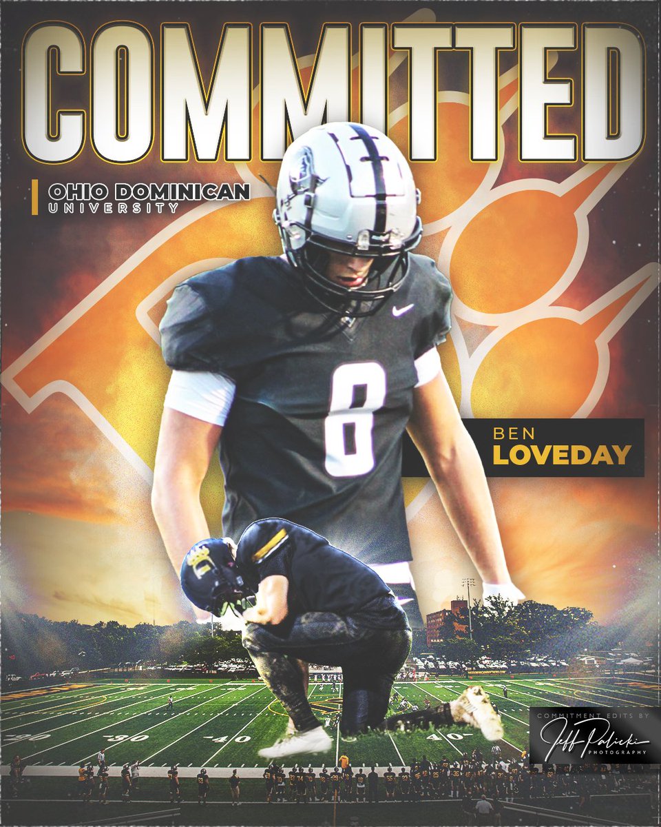 Ben_Loveday53's tweet photo. Im blessed to announce that I am committed to play at Ohio Dominican University! Thank you everyone that has helped me along the way! #ATGT
 @OhioDominicanFB @ohiodominican @CoaSaenz7852 @CoachBenBurns @coachjohnNCSA @NCSA_Football @ncsa @GEMCLASS_  @CoachRuggles https://t.co/8rnZcXFbmx