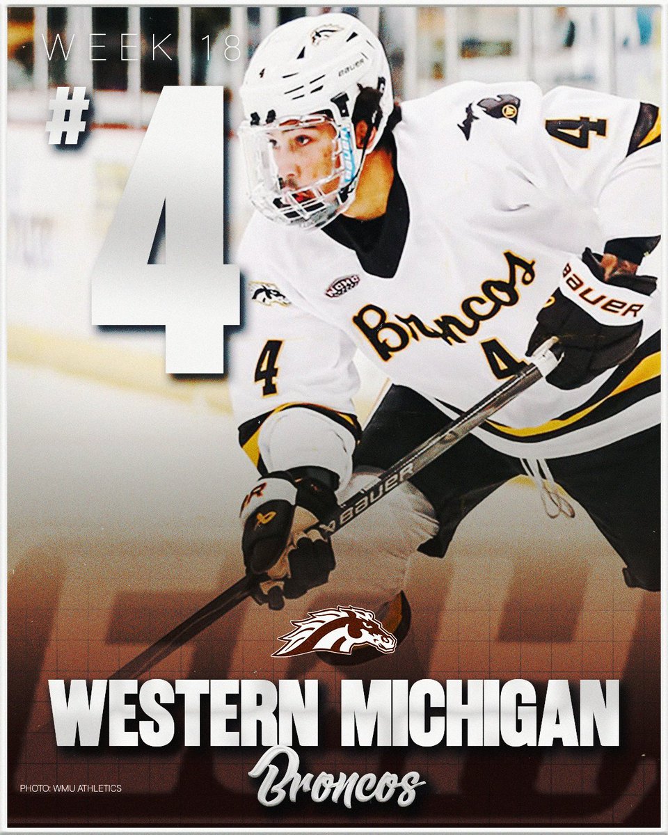 🚨NEW ECH Men's Rankings🚨
1. Michigan State
2. Michigan
3. North Dakota
4. WMU
5. Providence
6. Quinnipiac
7. Penn State
8. Denver
9. UConn
10. UMD
11. Wisconsin
12. Dartmouth
13. Cornell
14. BC
15. Maine
16. Miami
17. St. Thomas
18. Michigan Tech
19. Minnesota St
20. SCSU
