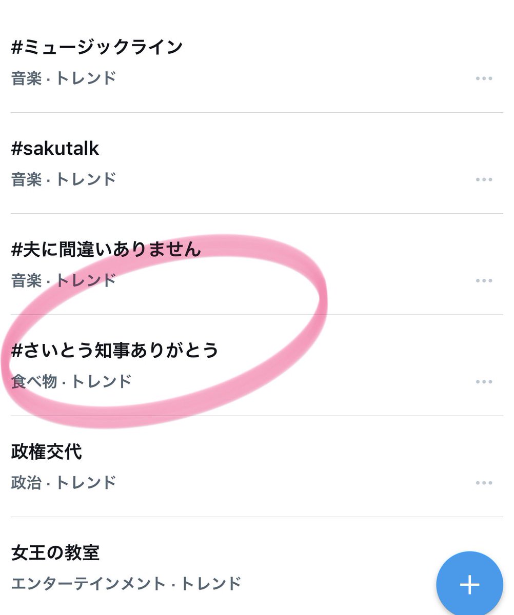 興味ある物がトレンド入りするのはわかってても 見ると嬉しいハッシュ