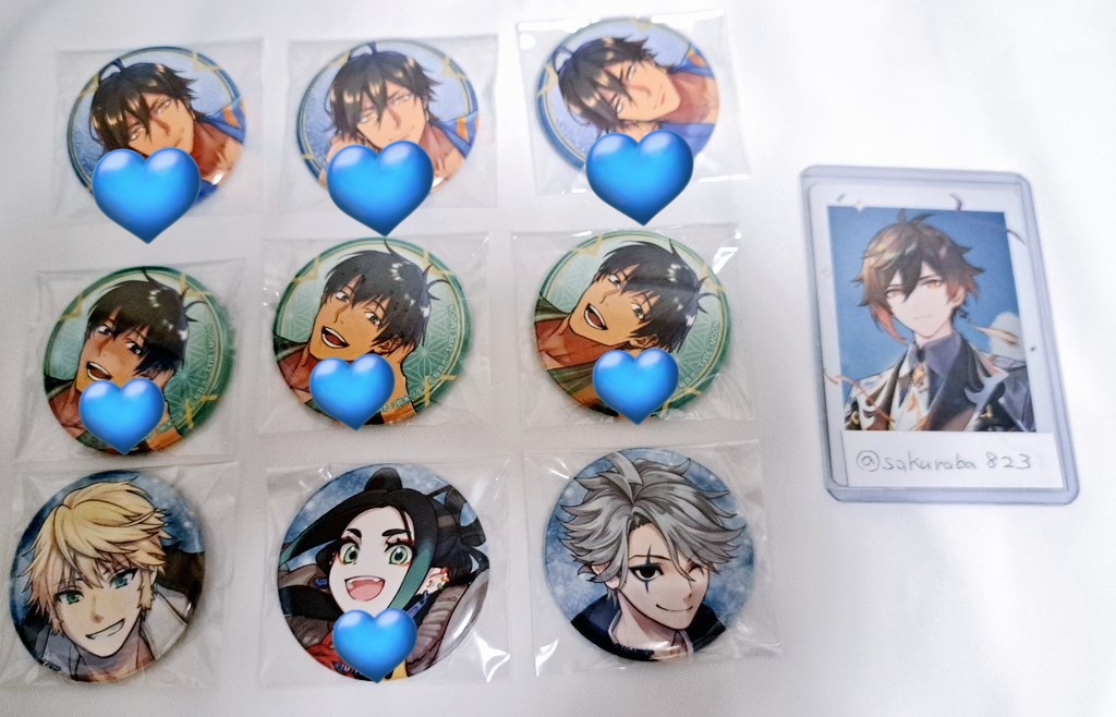 交換/譲渡】FGO 缶バッジ ウエハース ポートレイト クリアカード 編成