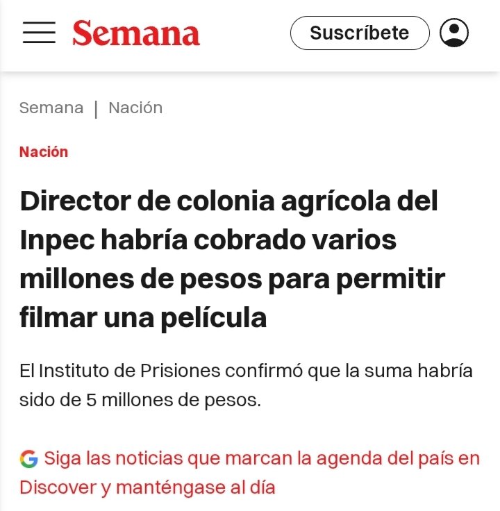 Sr <a href="/DInpec/">Director General INPEC</a> que pasaría con esta investigación, el sr fue premiado y nombraro dir. Yopal, la subdirectora de espinal 3 meses de suspension por falsificar una constancia laboral, disciplinarios inpec al servicio de la administración pierde  imparcialidad. <a href="/PGN_COL/">Procuraduría General de la Nación</a> <a href="/infopresidencia/">Presidencia Colombia 🇨🇴</a>