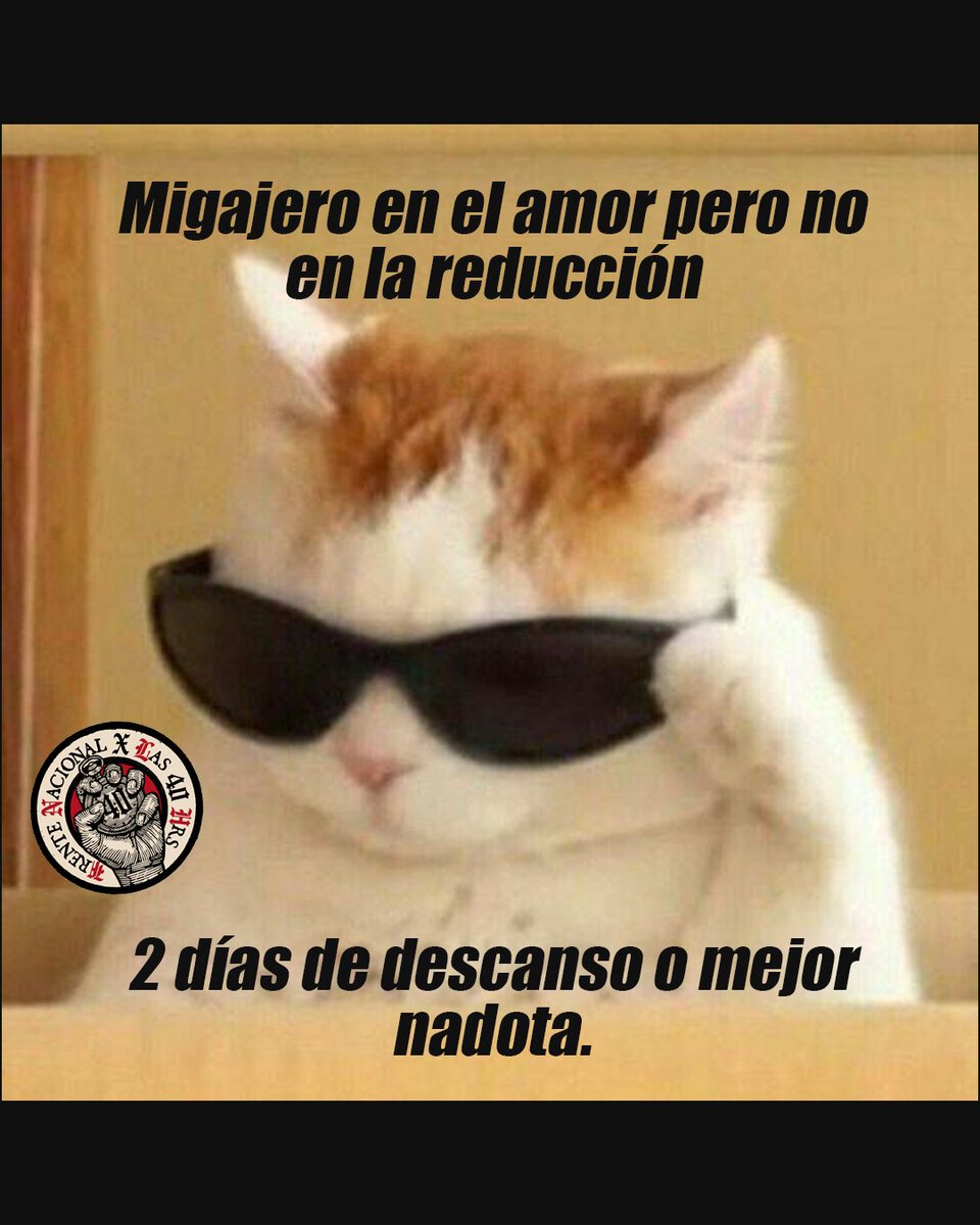 YoXLas40Horas2's tweet image. Queremos #2díasDeDescanso o mejor nadota.

Te veo el:
martes 10
Cámara de Senadores
9:00am
#40horasYA
