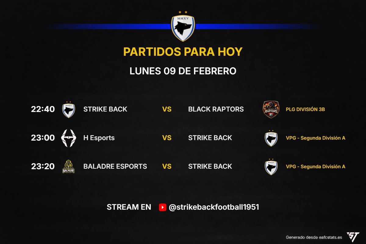 Strike Back FC tweet media