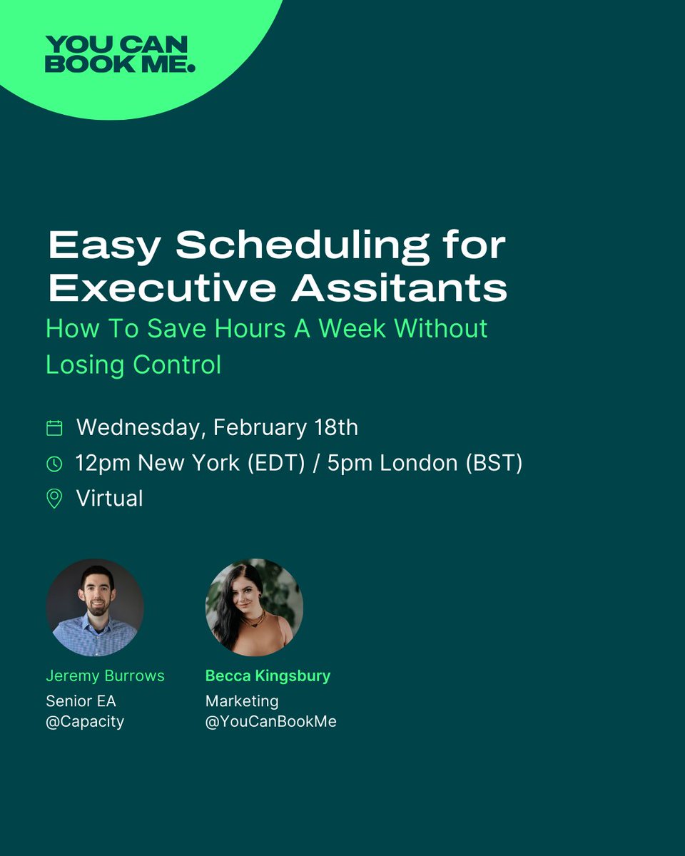 YouCanBookMe tweet media