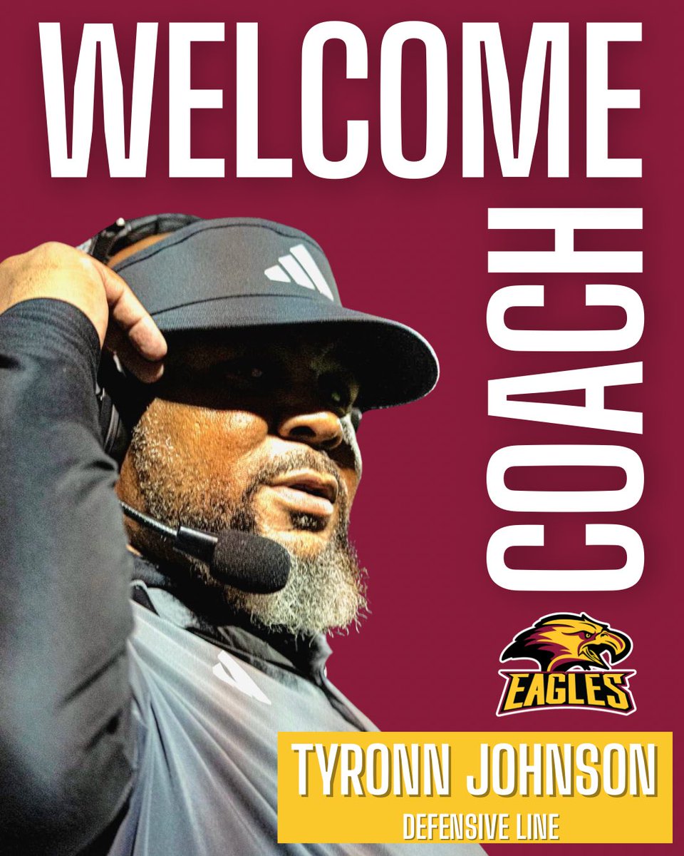 UFTLfb's tweet image. We thank God for our new Defensive Line Coach Tyronn Johnson! #Soar 🦅

___
#UniversityofFortLauderdale #UFTL #Coach #UFTLfootball 🦅🏈