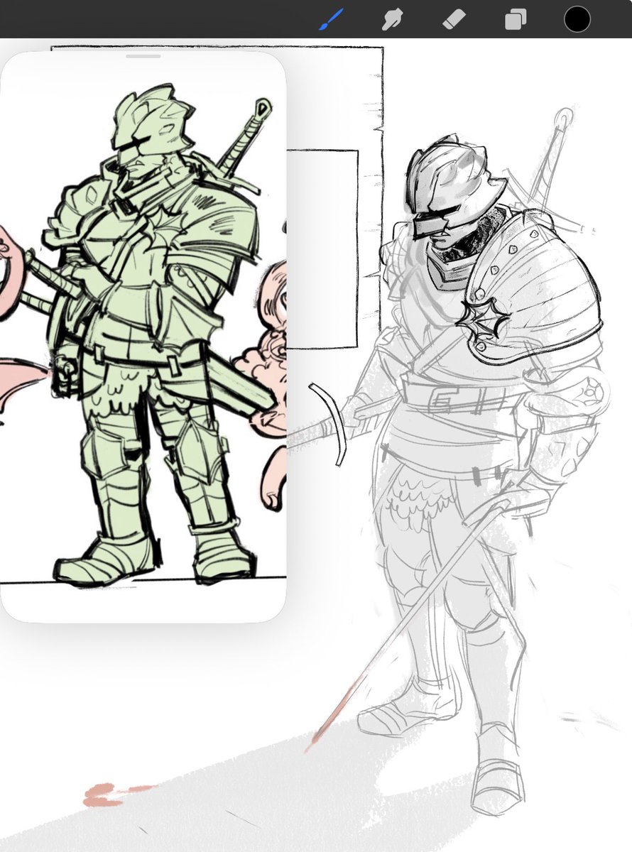 old sketch for new design