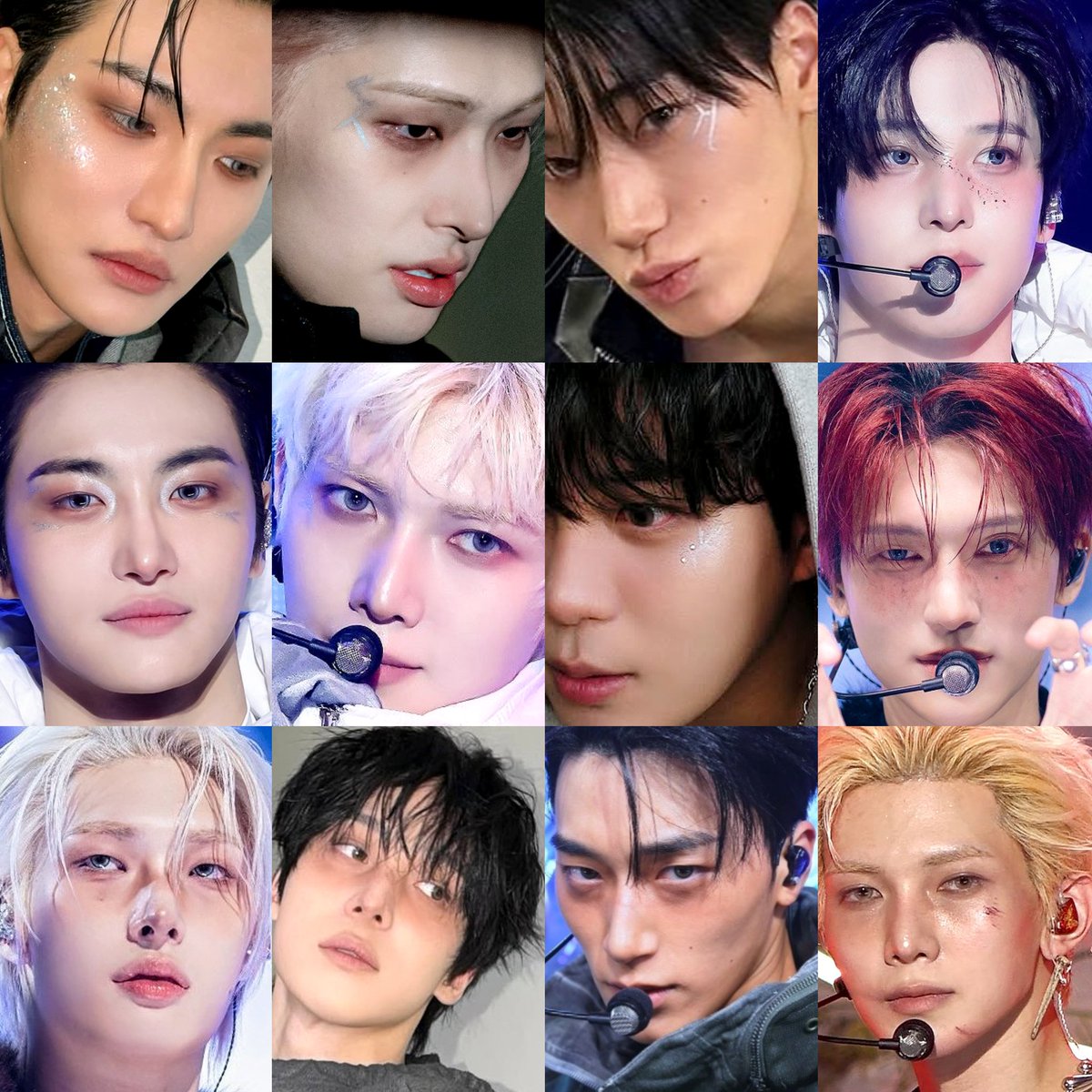 fiddledumplings's tweet image. too much to include but special appreciation for the gorgeous more experimental makeup this comeback it's so effective especially on stage