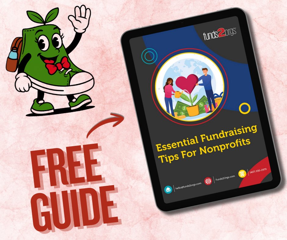 funds2orgs's tweet photo. Fundraising shouldn’t feel overwhelming...

That’s why we created a FREE e-book: Essential Tips for Fundraising, packed with simple, proven strategies our partners use to grow support and raise more.

Download the e-book here: https://t.co/bArEElaOgO https://t.co/UJZTirXMaB