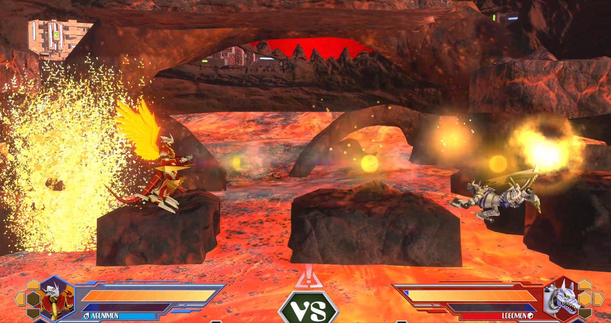 Agunimon is a spirit Digimon, capable of slide evolving mid battle and changing up his fighting style from melee all arounder human form into dedicated ranger beast form. Beast Digimon are often a cut above base forms, but can't evolve by themselves.

#Agunimon #Projectdigimon