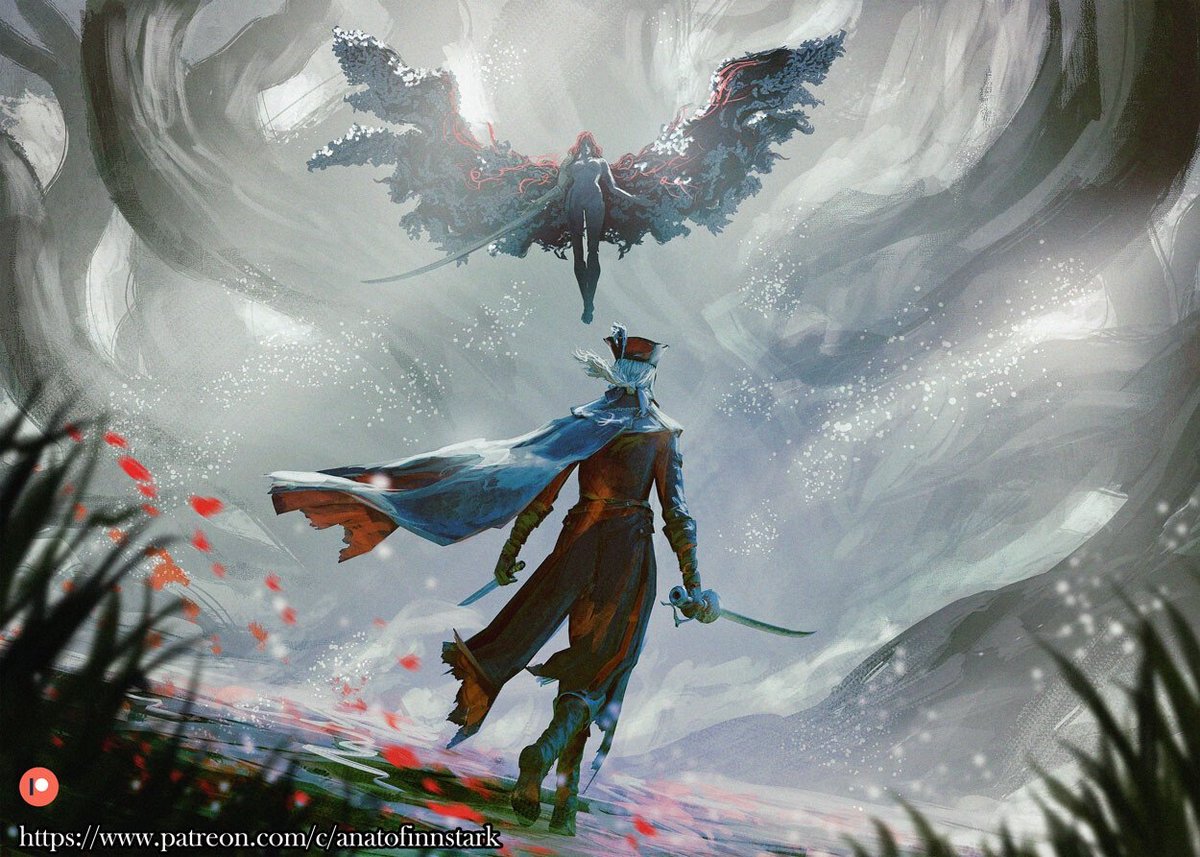 AnatoFinnstark's tweet photo. Lady Maria vs Malenia 
Big file on ptreon https://t.co/zxfT78lxDE