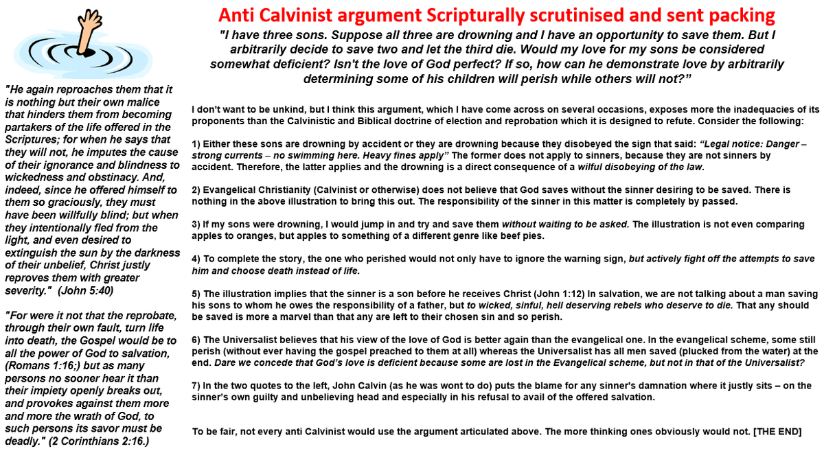 weecalvin1509's tweet image. This car crash cartoon is another of these ill judged and inaccurate  attacks, so beloved by those anti Calvinists who try to tell God whom He must save. Read my rebuttal of a similar scenario. Note the use of the word "accident" in the first frame of the car crash. 🙄 #Brazen