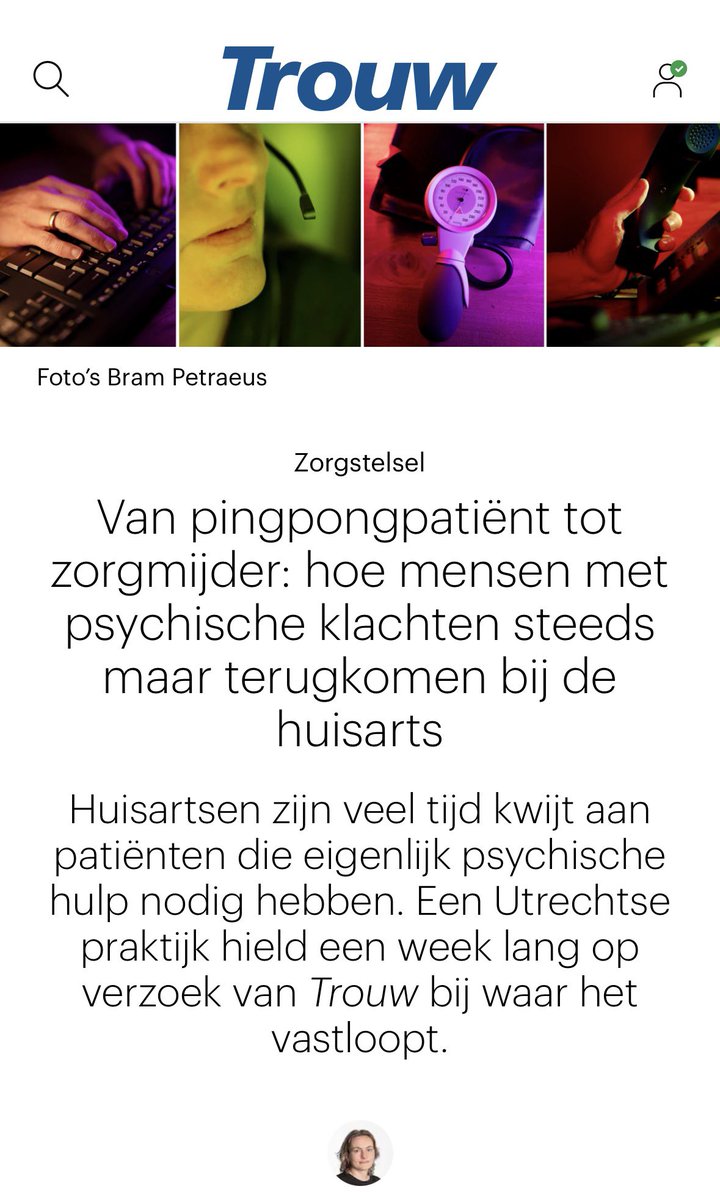 Wat pas echt duur is? Kabinetten die jarenlang wegkijken van de problemen in de GGZ.

Waardoor mensen met psychische klachten voortdurend aankloppen én terugkomen bij de huisarts. 

Zie “Van pingpongpatiënt tot zorgmijder. ”👇🏼 

trouw.nl/zorg/van-pingp…