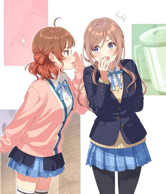 佑芽ちゃんと莉波のサポカイラストがめちゃめちゃ可愛くて好きなので入ってて嬉しい🥹 