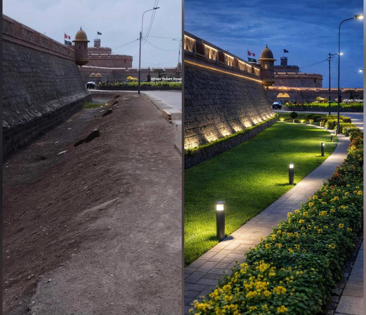 A la chalaca y con alegría dijeron! Progresamos todos dijo el otro y tienen así el lugar turístico más importante de Callao <a href="/municallao/">Municipalidad del Callao</a> <a href="/RegionCallaoPe/">Gobierno Regional del Callao</a> un basurero