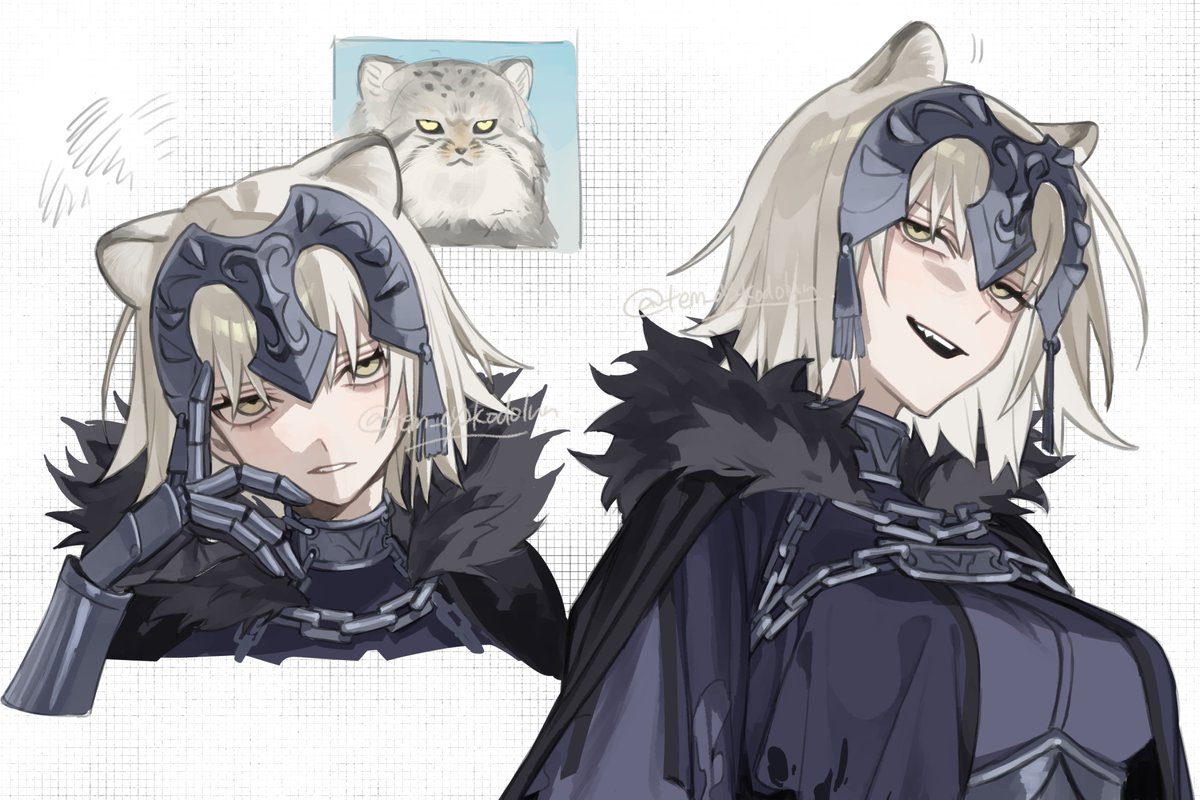 邪ﾝﾇ再掲（マヌルﾆｬｰ姿）/ #FGO