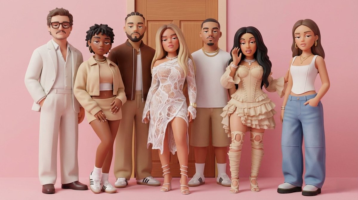 Super Bowl Stars✨ Booom 🔥

Bad Bunny, Lady Gaga, Pedro Pascal, Karol G, Cardi B, Jessica Alba...