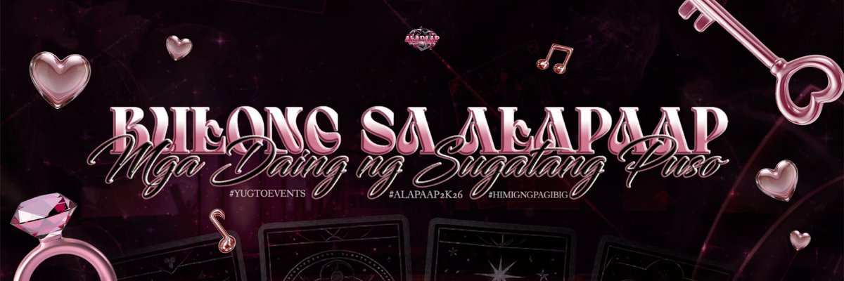 ㅤ
︎ ︎
ㅤ
        Bawat tibok ng pusong 𝒏𝒂𝒈𝒔𝒖𝒔𝒖𝒎𝒂𝒎𝒐,
        may damdaming umaasang masagot
        ang sarili nitong pananabik.

        Tapusin ang mga parirala ng anumang
        nais sambiting mga 𝒃𝒖𝒍𝒐𝒏𝒈 𝒔𝒂 𝒂𝒍𝒂𝒑𝒂𝒂𝒑.
 ︎

ㅤ