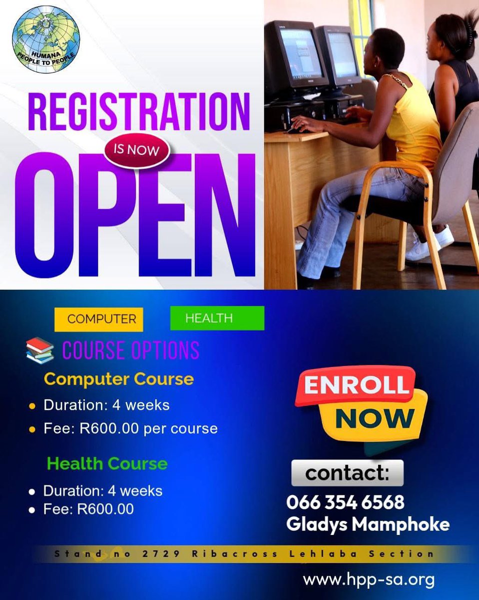 Humana People to People in South Africa tweet media