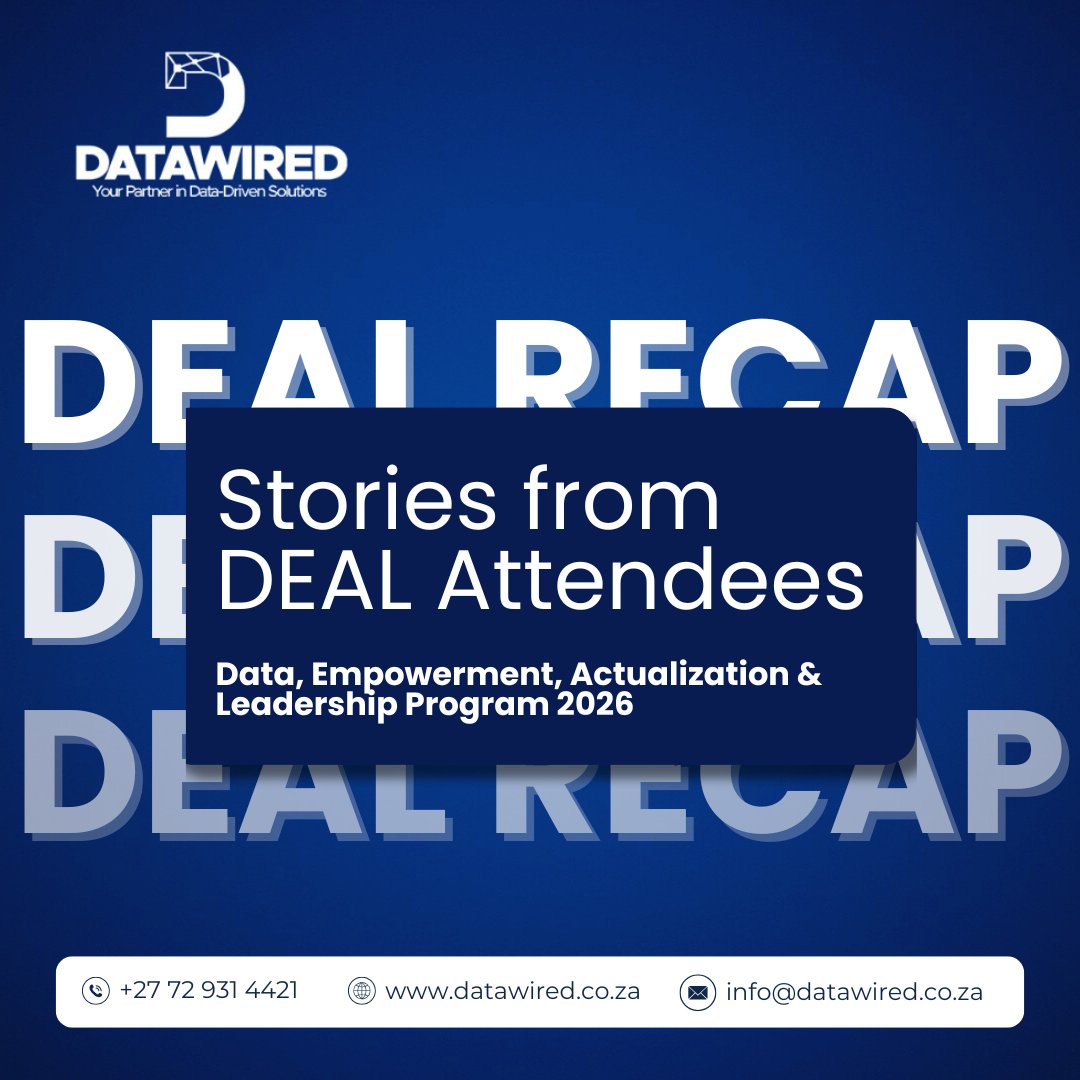 data_wired's tweet photo. DEAL2026 was built on community, and the most powerful insights came from you. In our new series, attendees share their key takeaways @elma_phiri.
Swipe through to read their experiences ➡️
#DEAL2026 #DataWired #Testimonial #CommunityVoices #AttendeeSpotlight #EventFeedback https://t.co/V3gA44k2OT